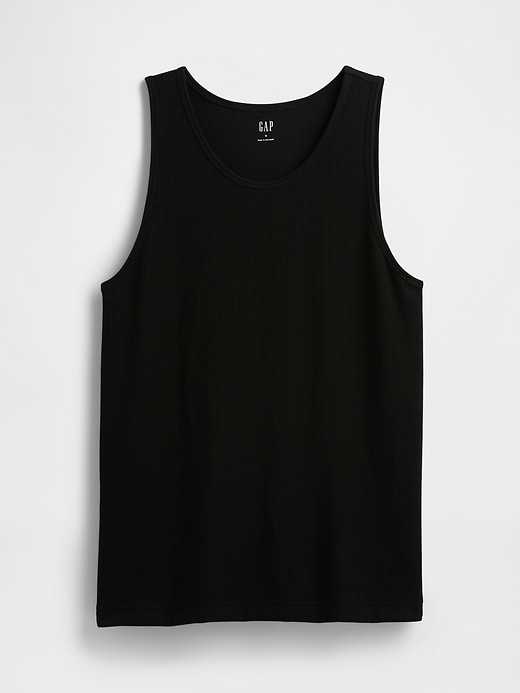 Image number 5 showing, Textured Ribbed Tank Top