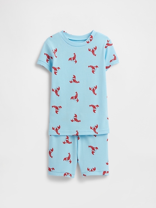 Image number 1 showing, babyGap 100% Organic Cotton Lobster PJ Set