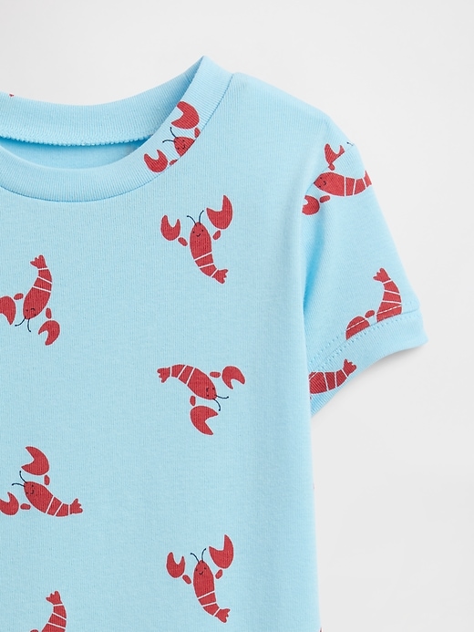 Image number 3 showing, babyGap 100% Organic Cotton Lobster PJ Set