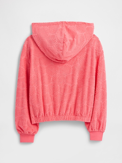 Kids Relaxed Towel Terry Zip Hoodie