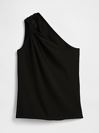 One-Shoulder Stretch-Jersey Tank Top