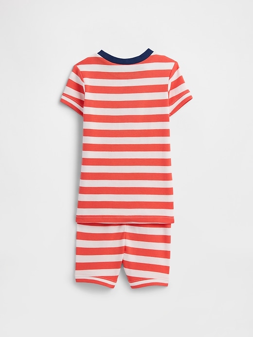 Image number 2 showing, babyGap &#124 Marvel Captain America 100% Organic Cotton PJ Set