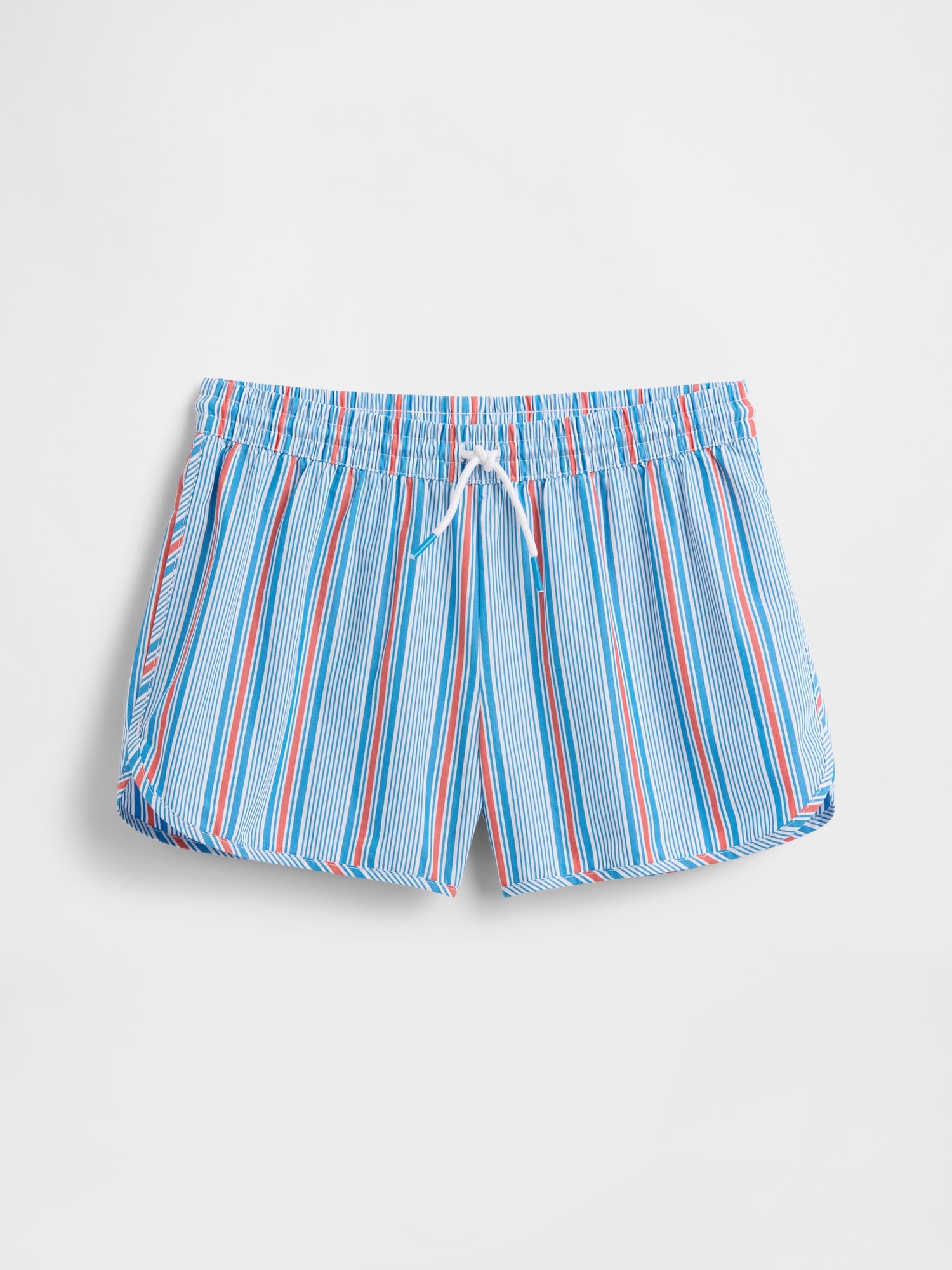 Kids Stripe Poplin Pull-On Shorts