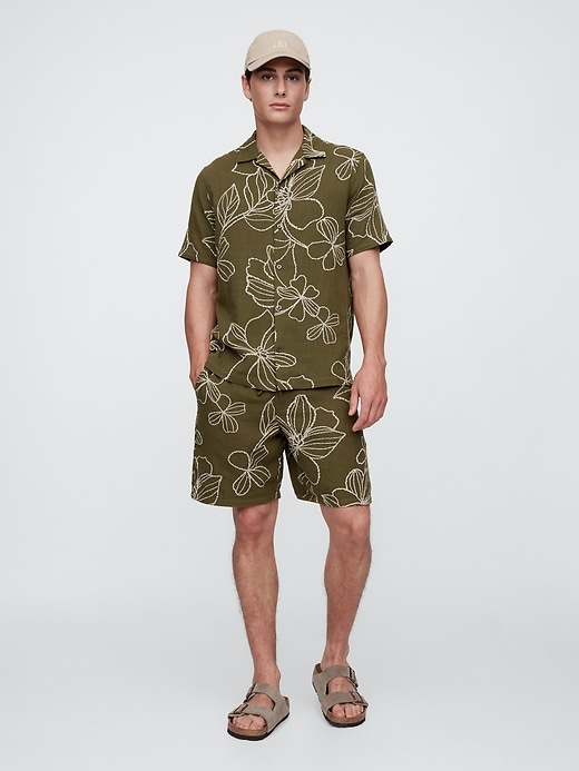 Image number 3 showing, Gauze Vacay Shirt in Standard Fit