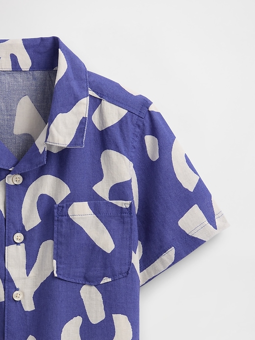Image number 3 showing, babyGap Linen-Blend Vacay Shirt