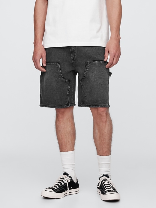 Image number 3 showing, 9" Denim Carpenter Shorts