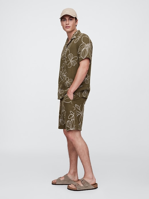 Image number 4 showing, 7" Gauze Easy Shorts
