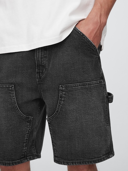 Image number 5 showing, 9" Denim Carpenter Shorts