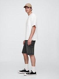 9" Denim Carpenter Shorts