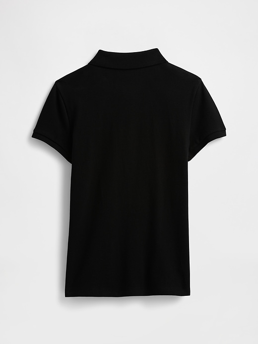 Image number 2 showing, Kids Uniform Stretch Pique Polo Shirt