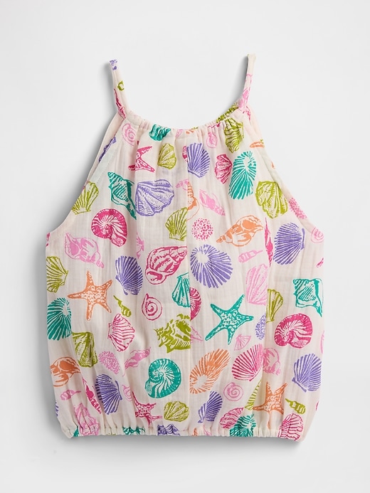 Image number 2 showing, Kids Gauze Halter Top