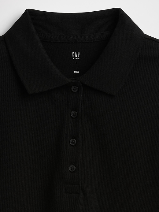 Image number 3 showing, Kids Uniform Stretch Pique Polo Shirt