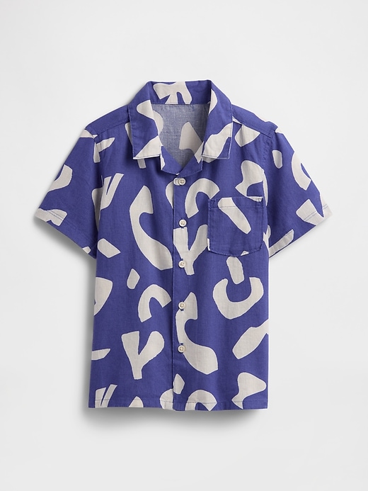 Image number 1 showing, babyGap Linen-Blend Vacay Shirt
