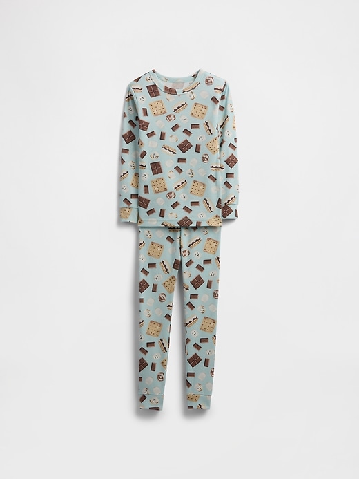 Image number 1 showing, babyGap 100% Organic Cotton S'mores PJ Set