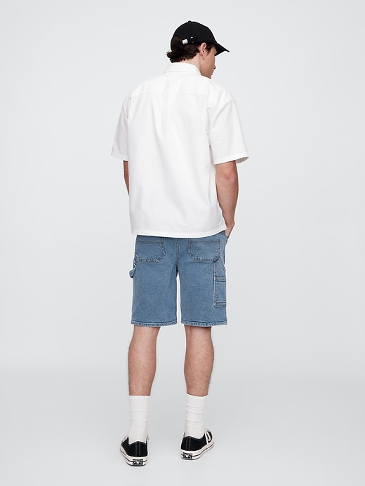 Image number 2 showing, 9" Denim Carpenter Shorts