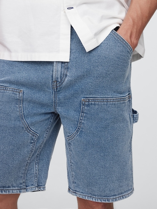 Image number 5 showing, 9" Denim Carpenter Shorts