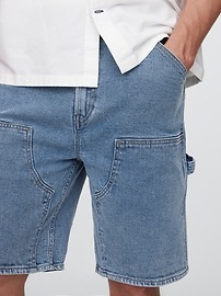 9" Denim Carpenter Shorts