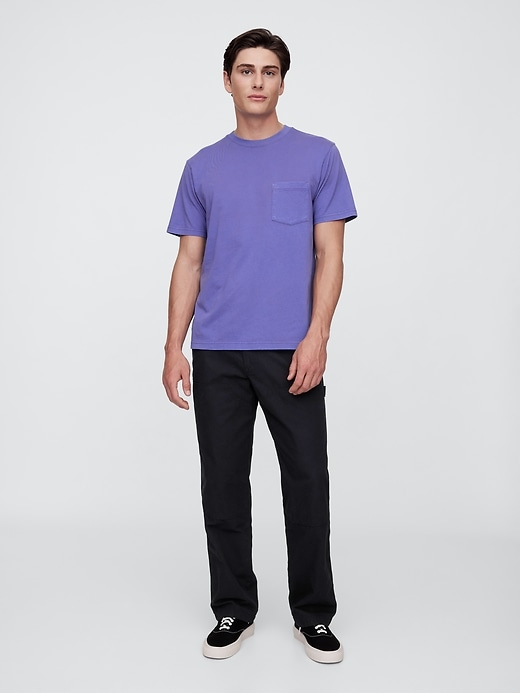 Image number 3 showing, Everyday Soft Sunwashed Original Pocket T-Shirt