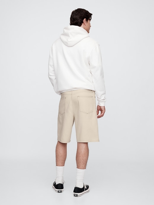 Image number 2 showing, 9" SuperSoft Loose Denim Shorts