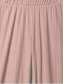 Pointelle Wide-Leg PJ Pants