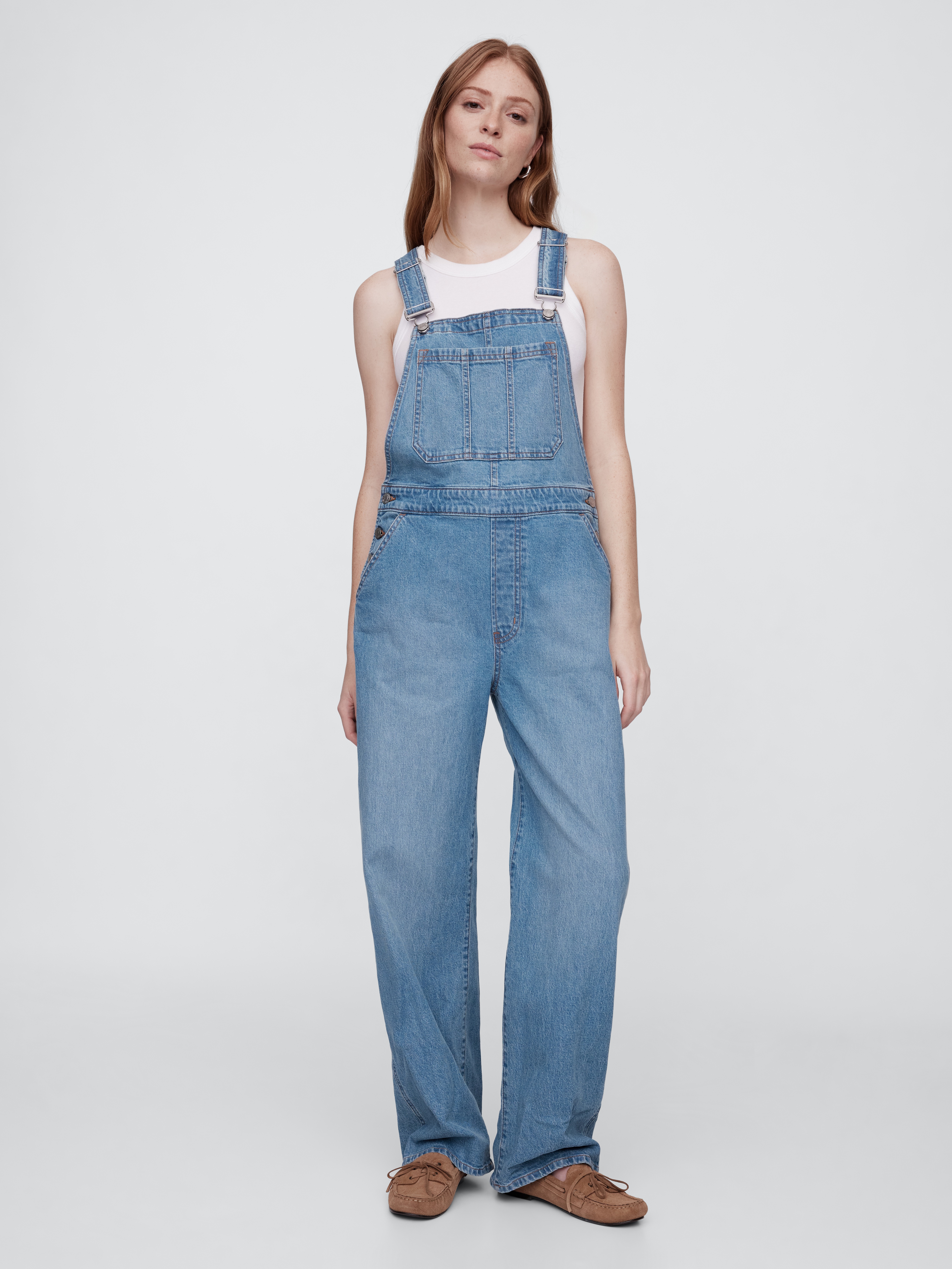 【L'Appartement】 Denim over all 36 L'Appartement Denim OVER ALL Overalls