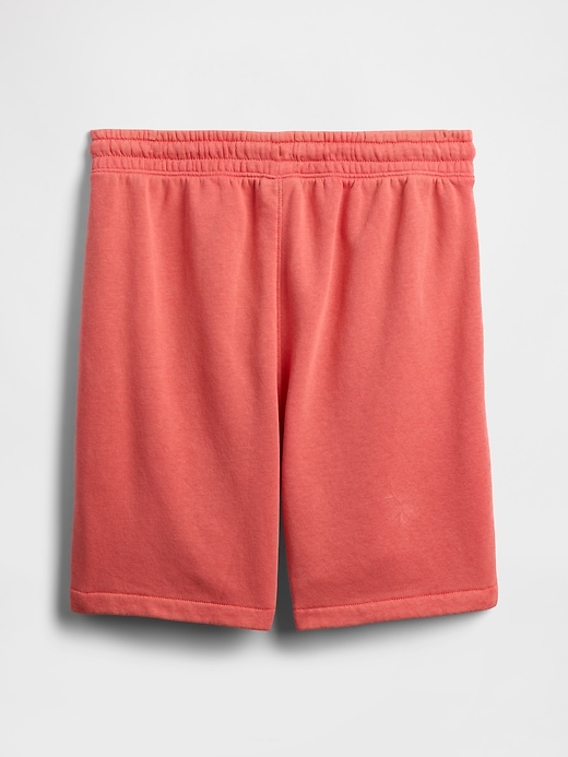 Image number 2 showing, Kids Washed-Fleece Pull-On Shorts