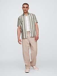 Stretch Poplin Shirt in Standard Fit