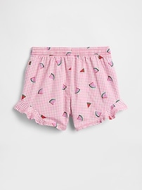 babyGap Twill Ruffle Pull-On Shorts