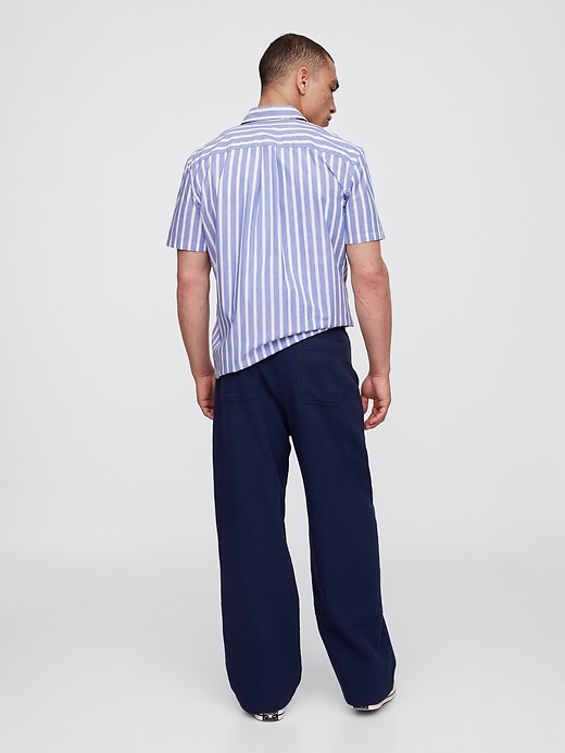 Image number 2 showing, Gauze Baggy Easy Pants