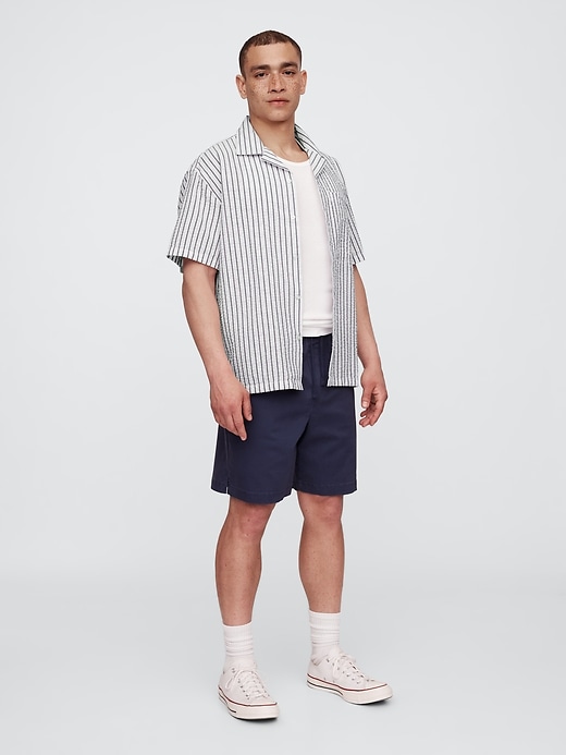 Image number 3 showing, Seersucker Shirt in Boxy Fit
