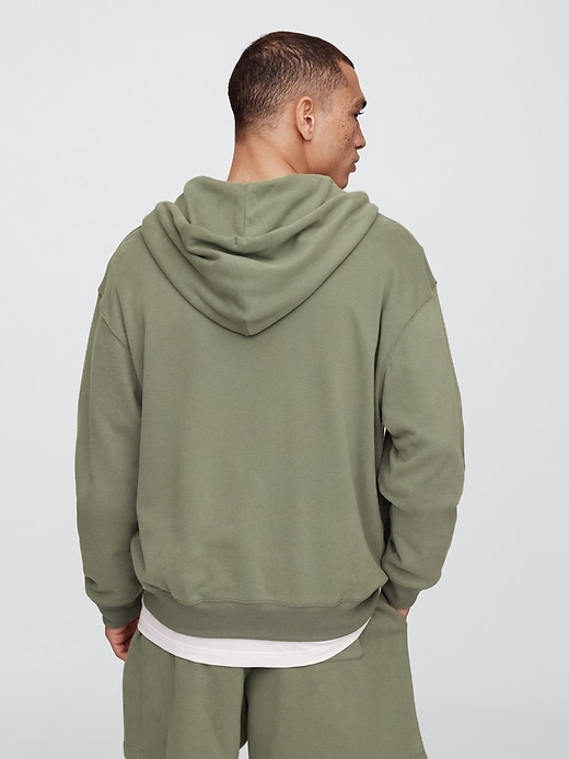 Image number 2 showing, Vintage Soft Oversized Zip Hoodie
