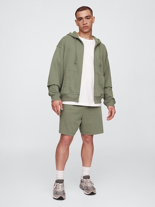 Image number 3 showing, Vintage Soft Oversized Zip Hoodie