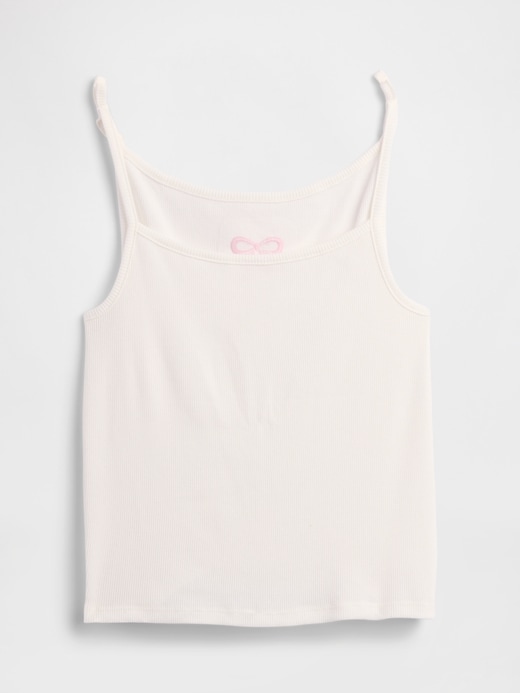 Image number 2 showing, Kids Ribbed Bow-Tie Tank Top