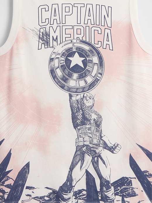 Image number 3 showing, GapKids &#124 Marvel Captain America Muscle Tank Top