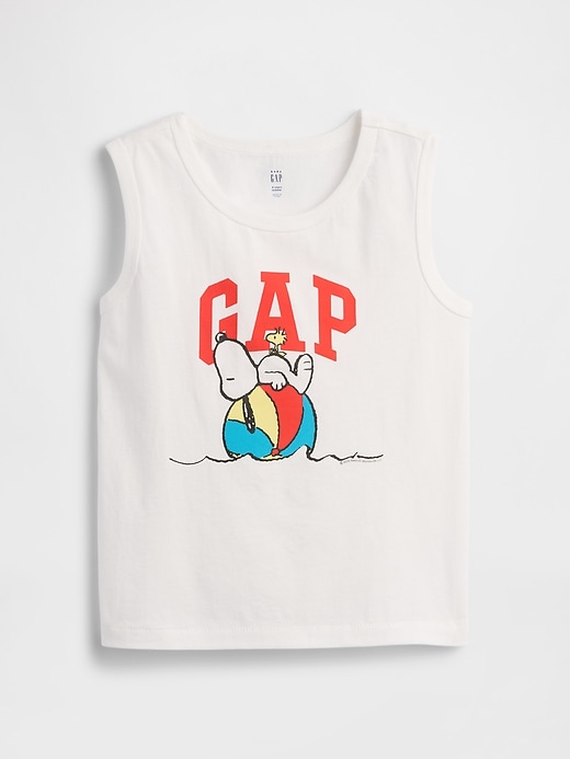 Image number 1 showing, babyGap &#124 Peanuts Logo Tank Top