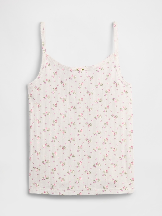 Image number 1 showing, Kids Pointelle Tank Top