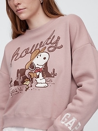 Relaxed Peanuts Graphic Sweatshirt