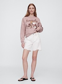 Disney Minnie Mouse Oversized Graphic Sweatshirt