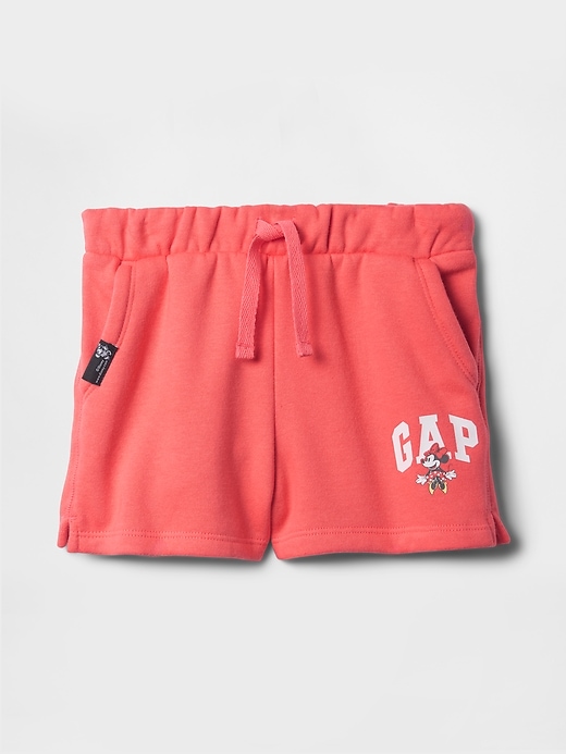 Image number 1 showing, babyGap &#215 Disney Minnie Mouse Logo Pull-On Shorts