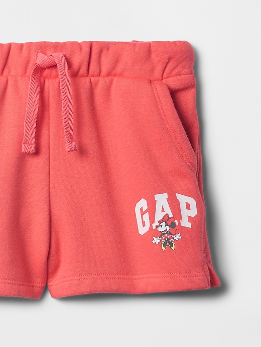 Image number 3 showing, babyGap &#215 Disney Minnie Mouse Logo Pull-On Shorts