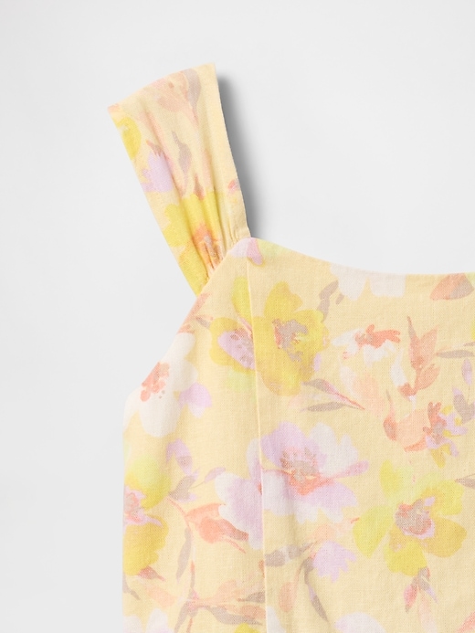 Image number 3 showing, Kids Print Linen-Blend Dress