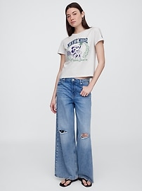 Peanuts Oversized Gap Logo T-Shirt
