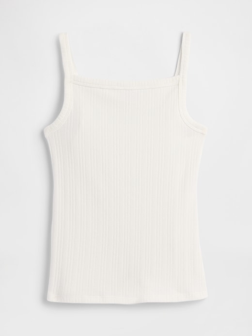 Image number 5 showing, Ribbed Squareneck Tank Top