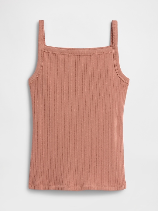Image number 5 showing, Ribbed Squareneck Tank Top