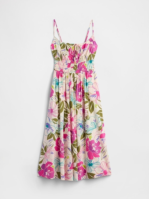 Image number 6 showing, Print Smocked Maxi Dress