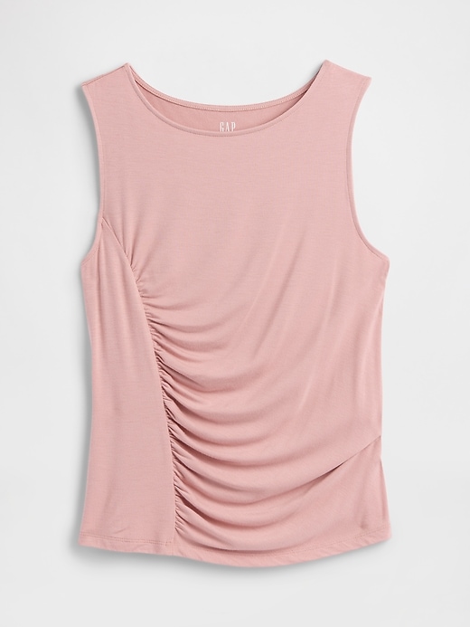 Image number 5 showing, Asymmetrical Ruched Tank Top