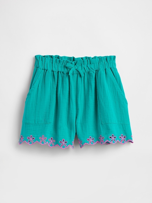 Image number 1 showing, Kids Pull-On Gauze Shorts