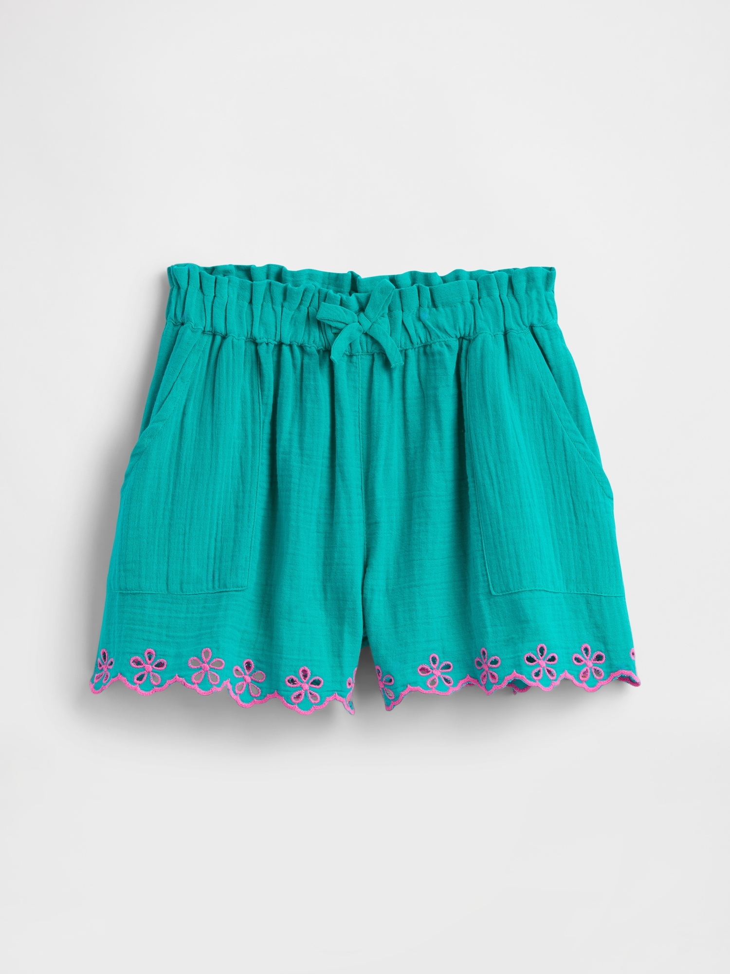 Kids Pull-On Gauze Shorts