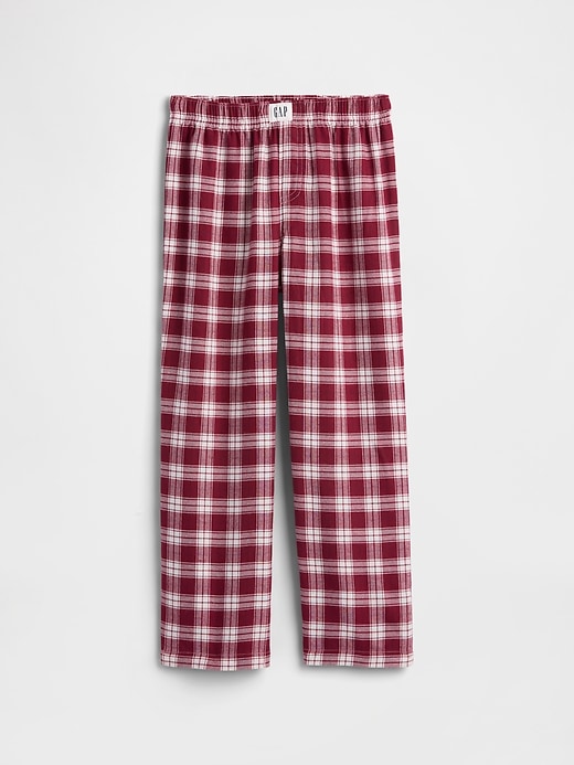 Image number 1 showing, Kids 100% Recycled Plaid PJ Pants