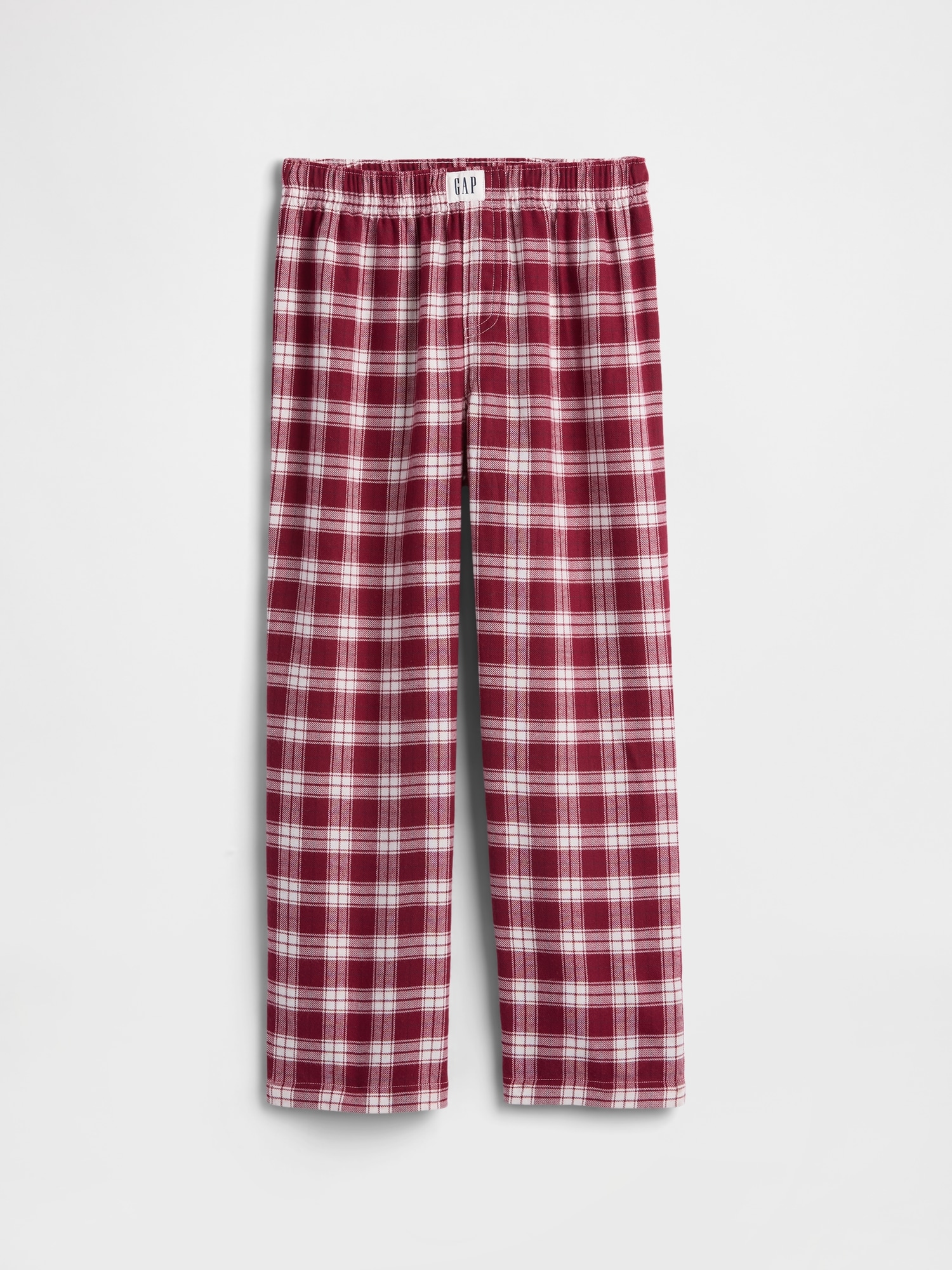 Kids 100% Recycled Plaid PJ Pants